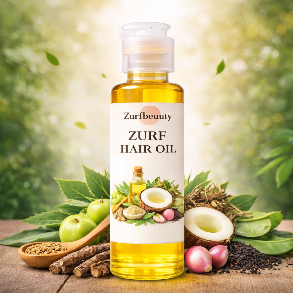 ZURF Premium Herbal Hair Oil - 100% Organic Formula